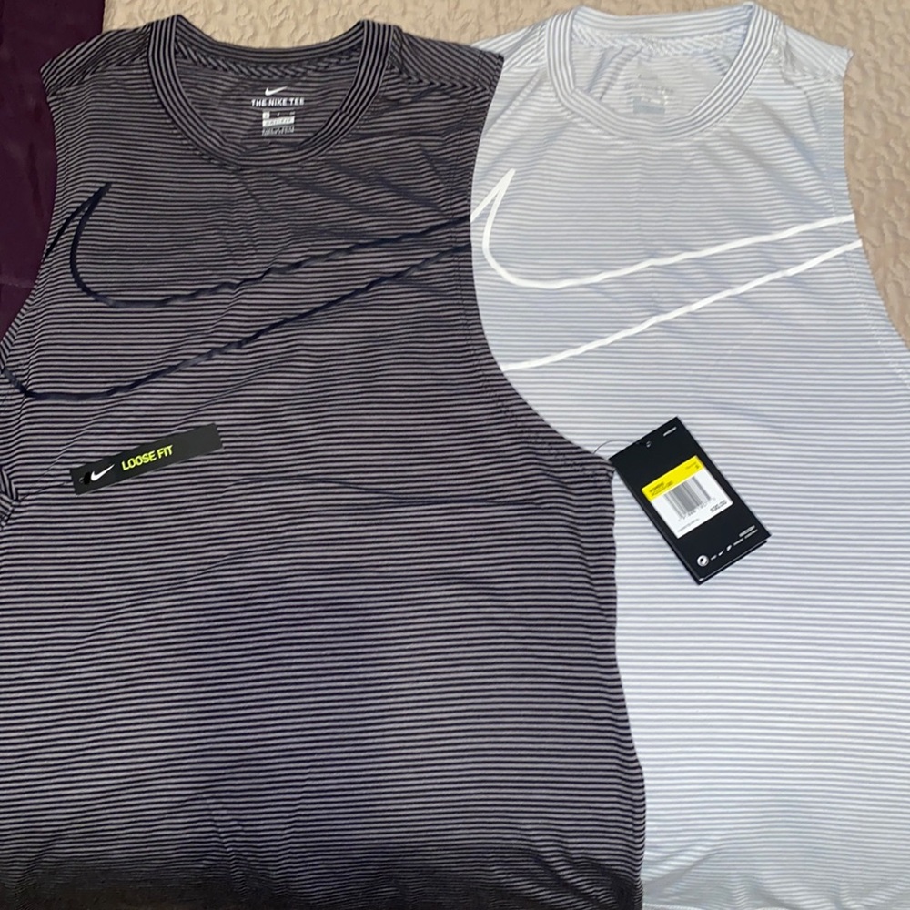 Nike Bundle “loose fit” Nike Muscle shirts NWT